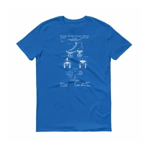 1899 Roller Skate Shoes Patent T-Shirt - Old Patent Shirt, Roller Skate T-Shirt, Roller Skating Fan, Roller-Skate Shirt, Roller Skating Gift