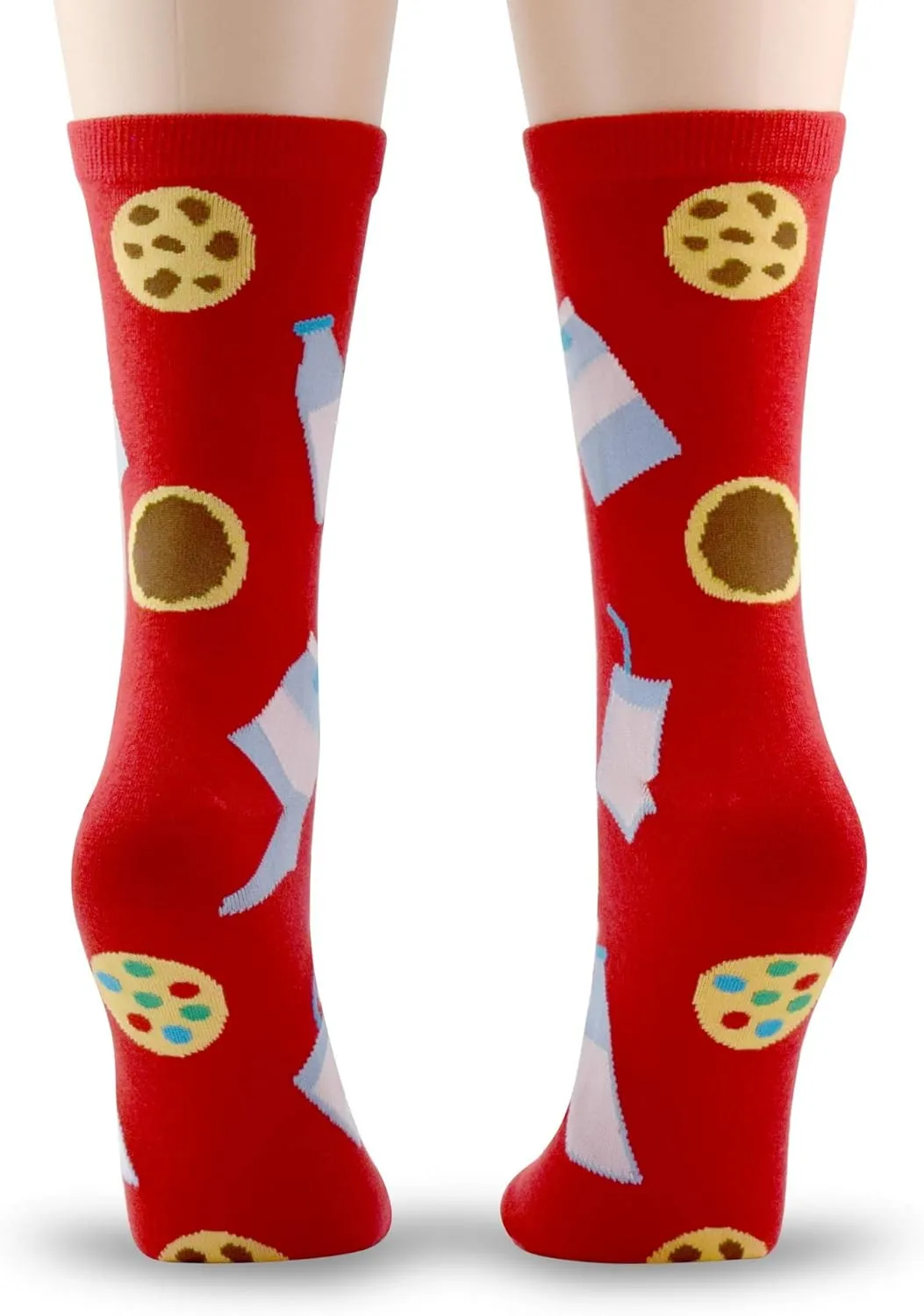 3 Pairs Women's Novelty Food Crew Socks