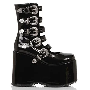 500-ASH 5" Chunky Platform Boot w/Buckles