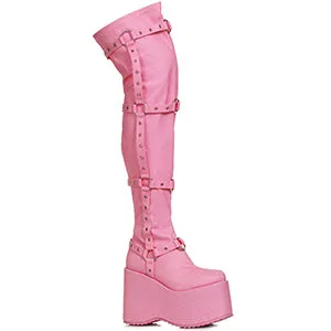 500-FUMIKO 5" Chunky Heel Platform Boot