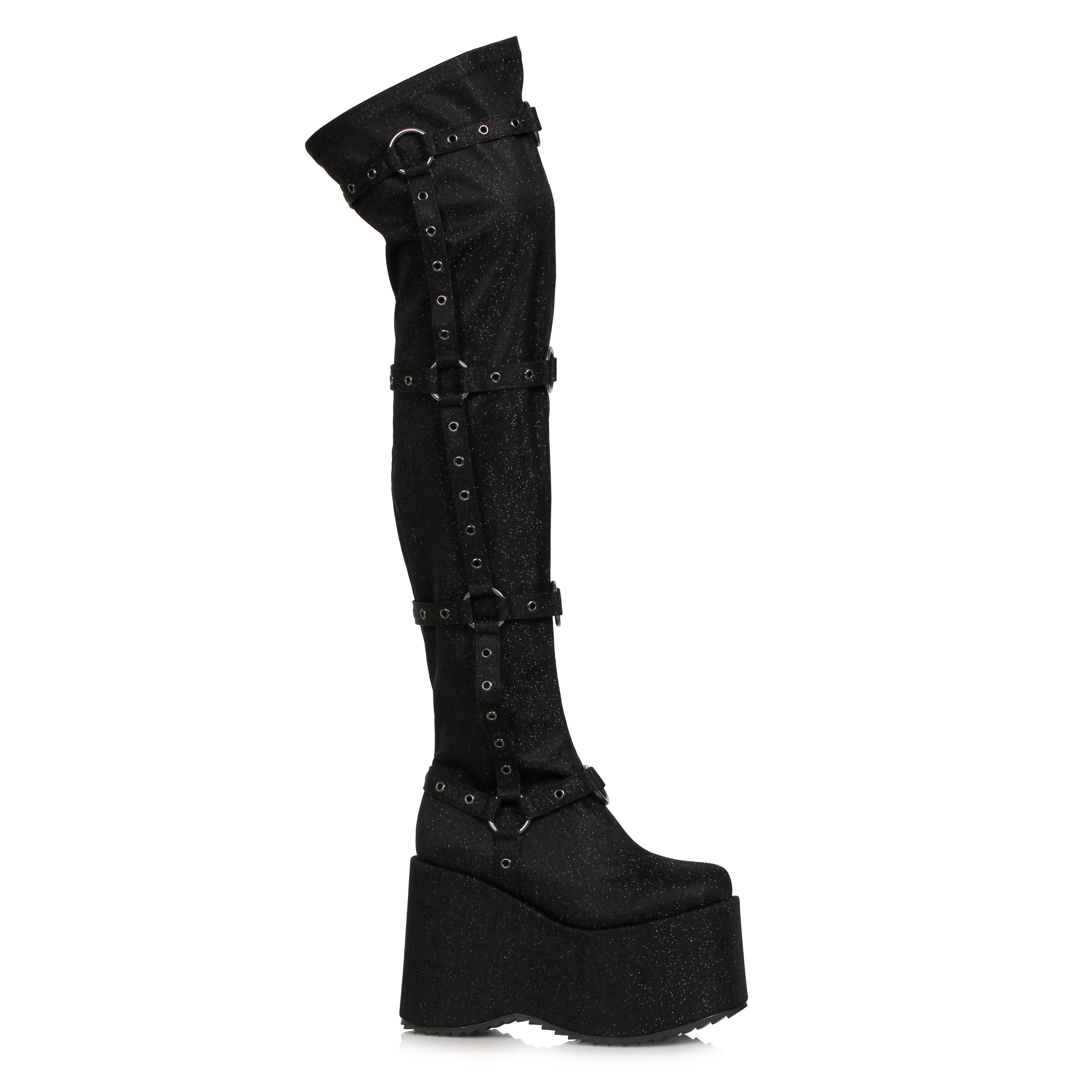 500-FUMIKO 5" Chunky Heel Platform Boot