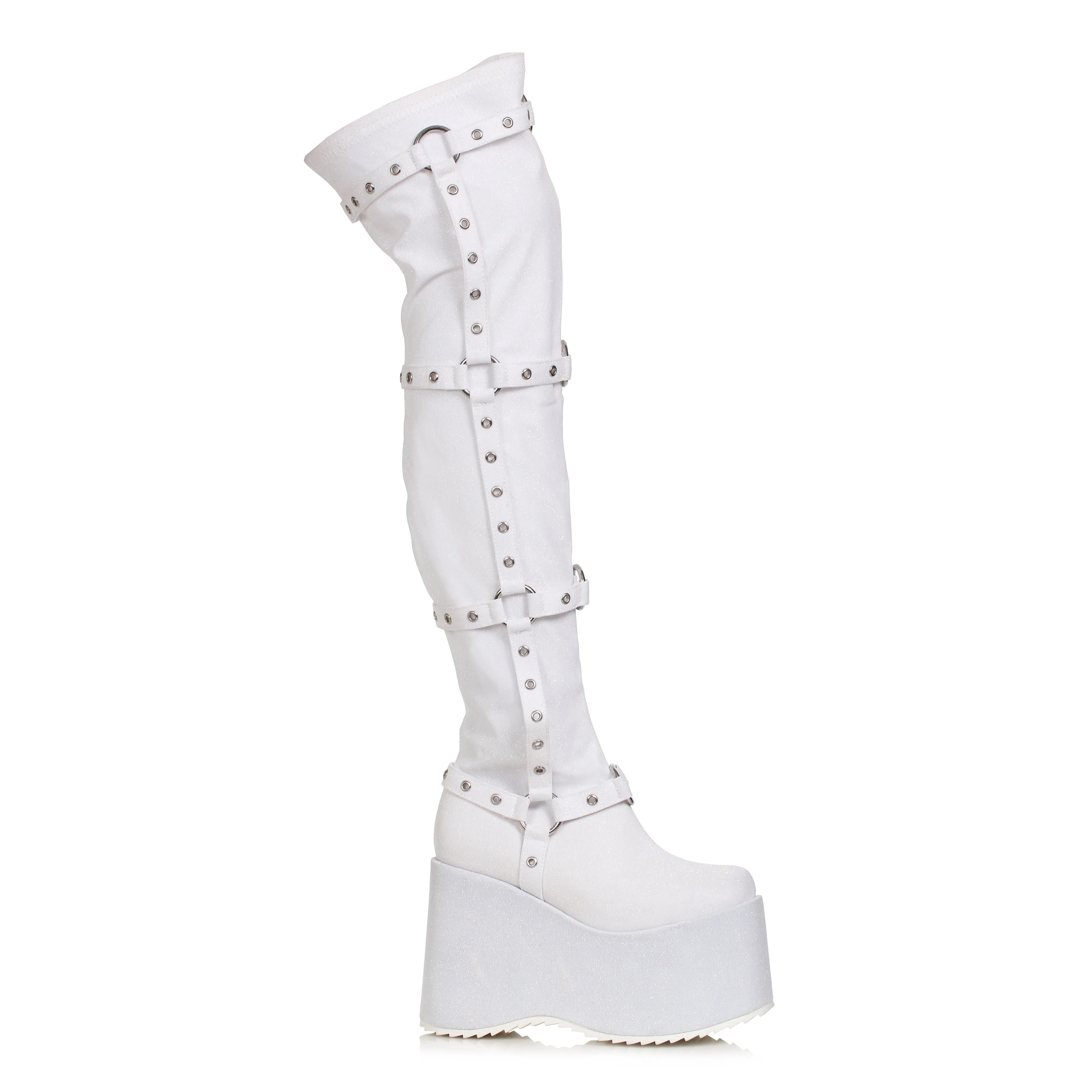 500-FUMIKO 5" Chunky Heel Platform Boot