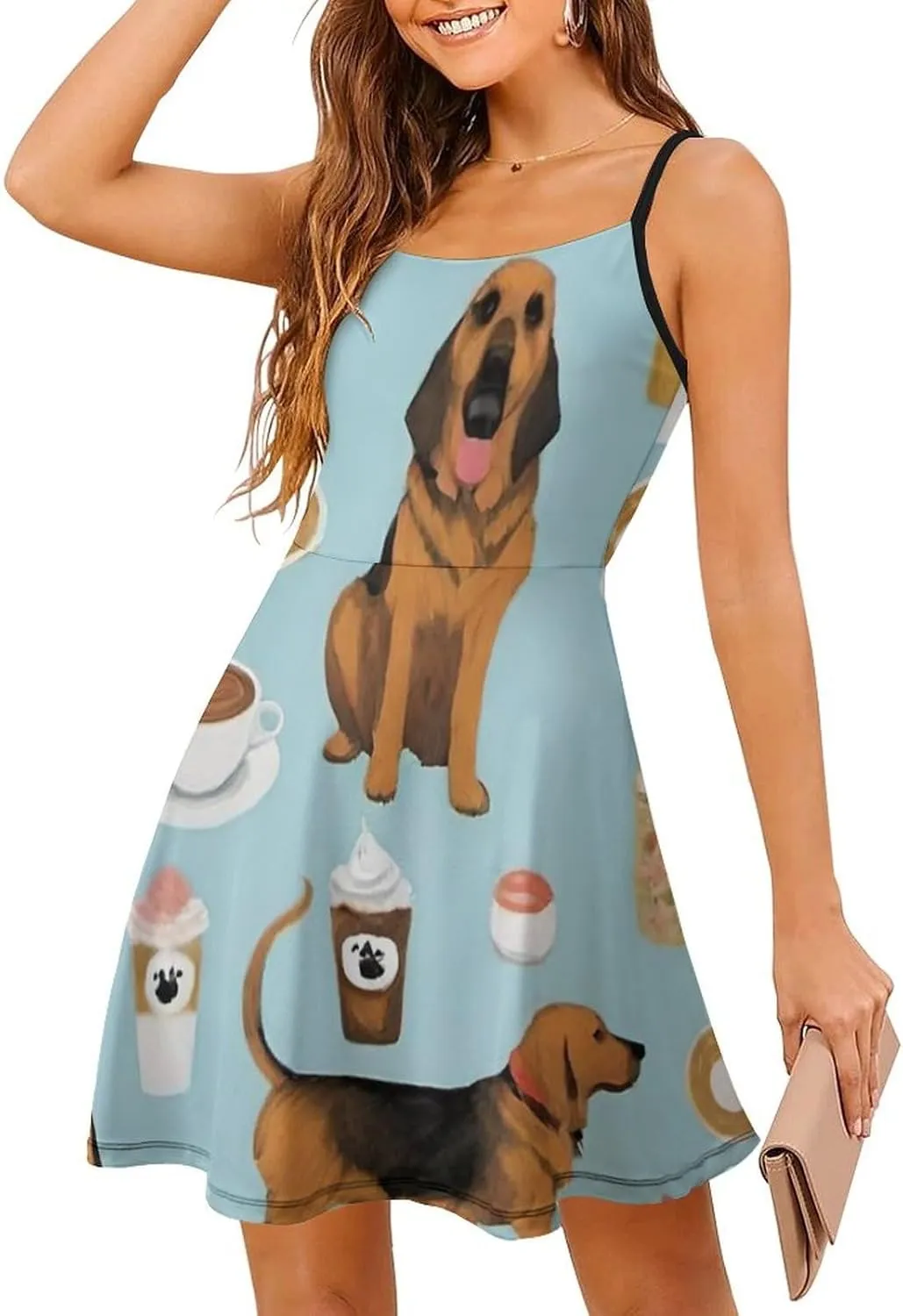 Casual Summer Tunic Dress Wrap Sleeveless Bodycon Beach Swing Dress