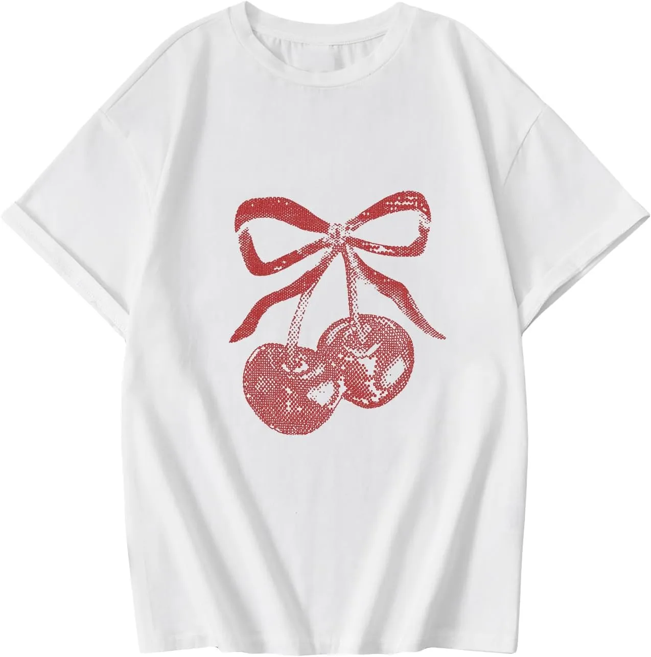 COZYEASE Girls' Letter Graphic Tees Short Sleeve Crewneck Oversized T Shirts Summer Clothes for Girls