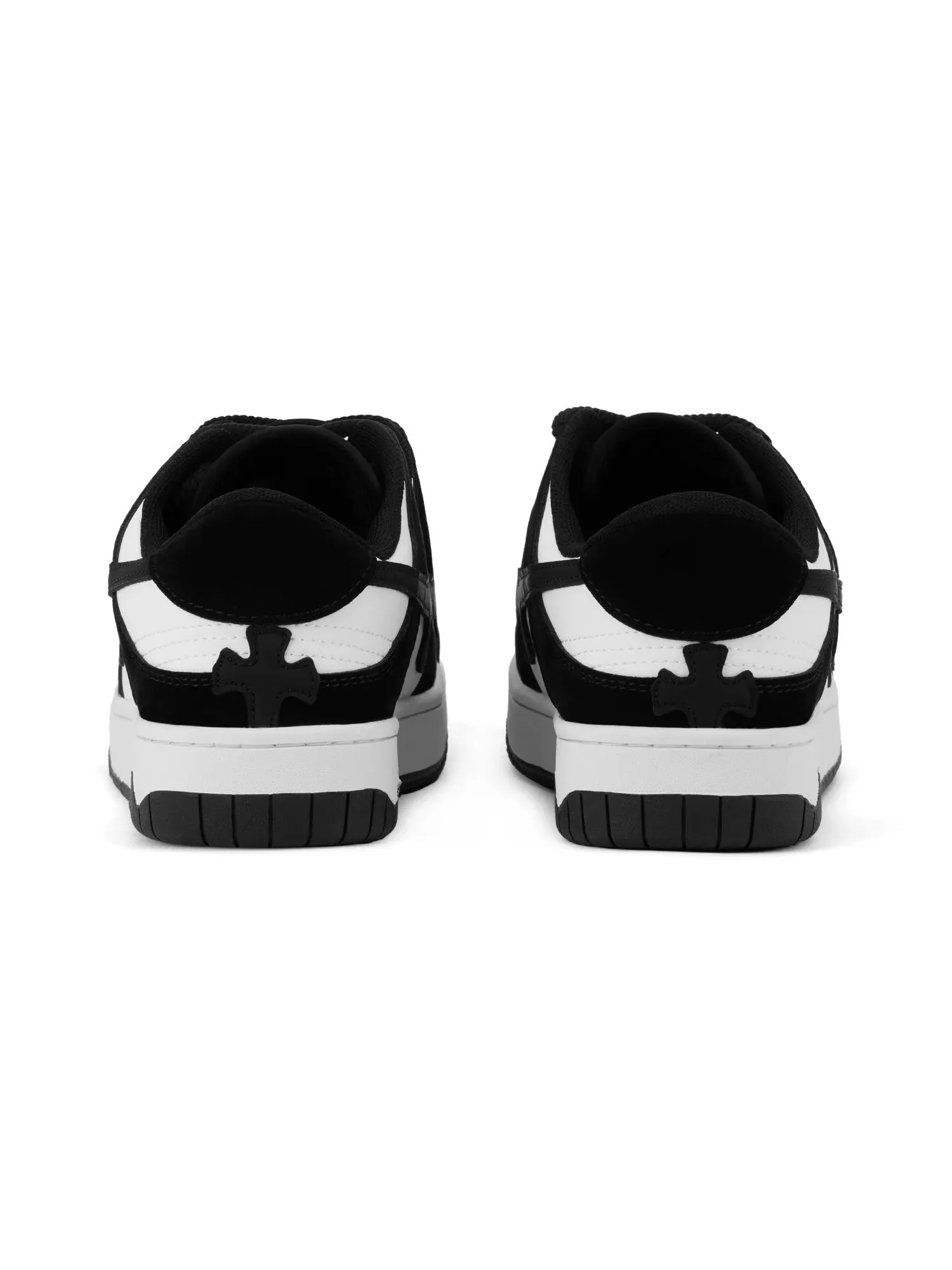 Cross Embroidery Skateboard Shoes