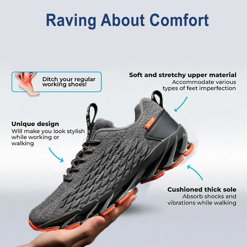 Cuzcare Orthopedic Shoes For Men Walking Outdoor Sneakers