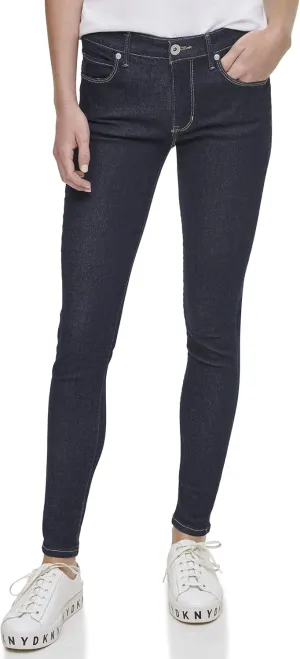 DKNY Womens Bleecker Shaping Skinny Jeans
