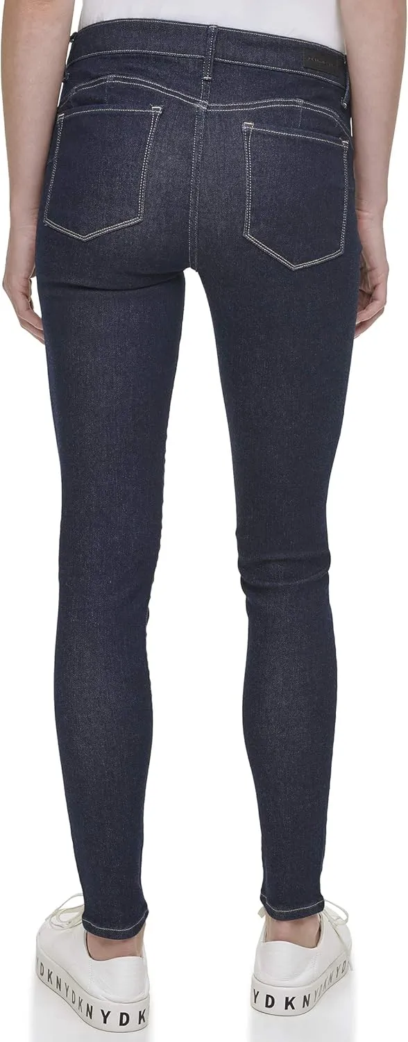 DKNY Womens Bleecker Shaping Skinny Jeans