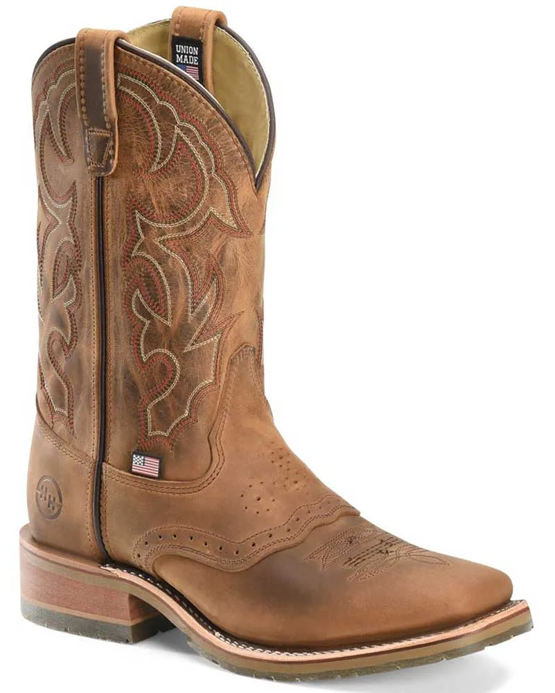 Double H Boots Men's 11 Inch Square Toe I.C.E. Roper