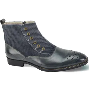 Giovanni Leather Dress Shoes-KENDRICK-GRY