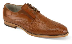 Giovanni Leather Dress Shoes-MASON-TAN