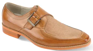 Giovanni Leather Dress Shoes-MONTE-TAN