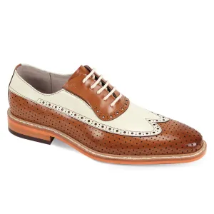 Giovanni Leather Dress Shoes-RIO-TAN-CRN