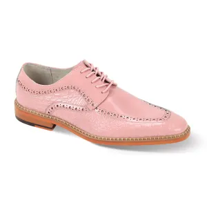 Giovanni Leather Dress Shoes-TERENCE-PINK