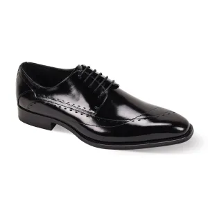 Giovanni Leather Dress Shoes-TRISTON-BLK