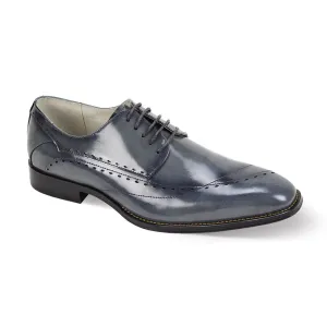 Giovanni Leather Dress Shoes-TRISTON-GRY