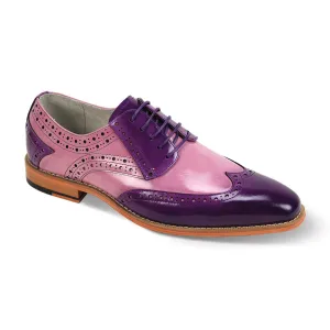Giovanni Leather Dress Shoes-TROY-PRPL-ORCHID