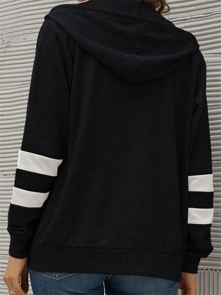 KEOMUD Women's Zip Up Hoodie Long Sleeve Hooded Sweatshirts With Pockets Jacket Coat for Women