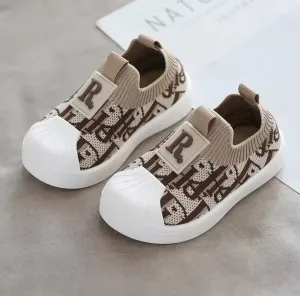 Kid's Boys/Girls Appliques/Patches/Velcro Skate Shoes 525158