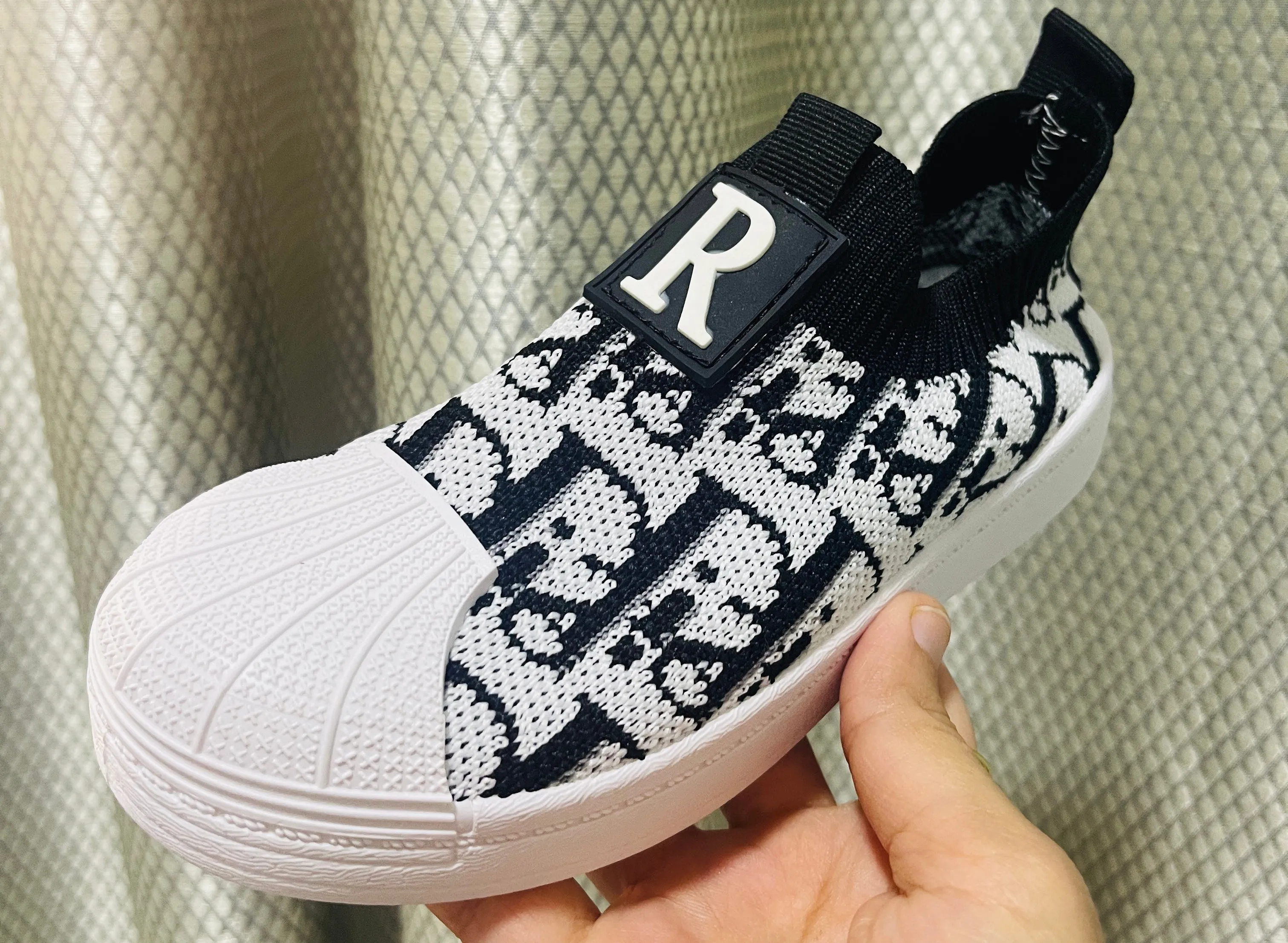 Kid's Boys/Girls Appliques/Patches/Velcro Skate Shoes 525158