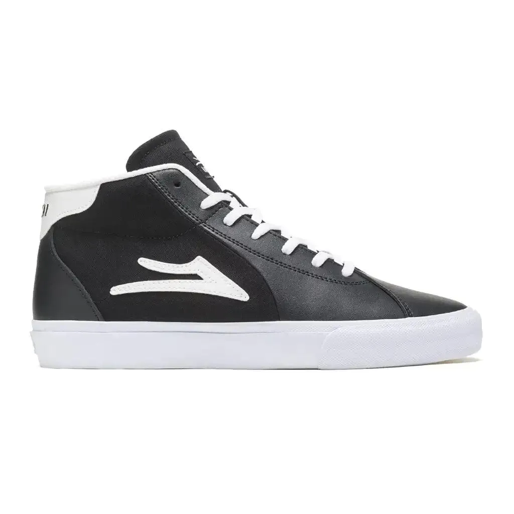 Lakai Flaco 2 Mid Skate Shoe [Black/White]