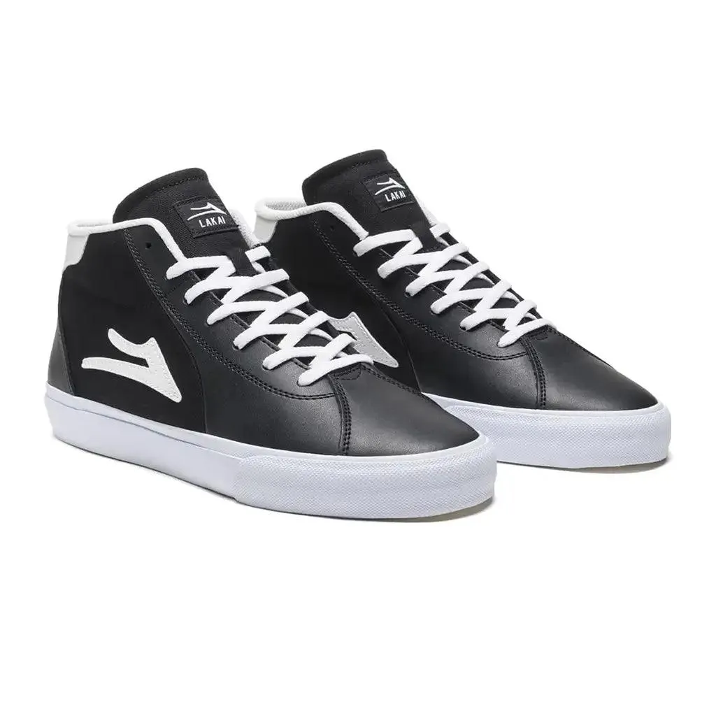 Lakai Flaco 2 Mid Skate Shoe [Black/White]