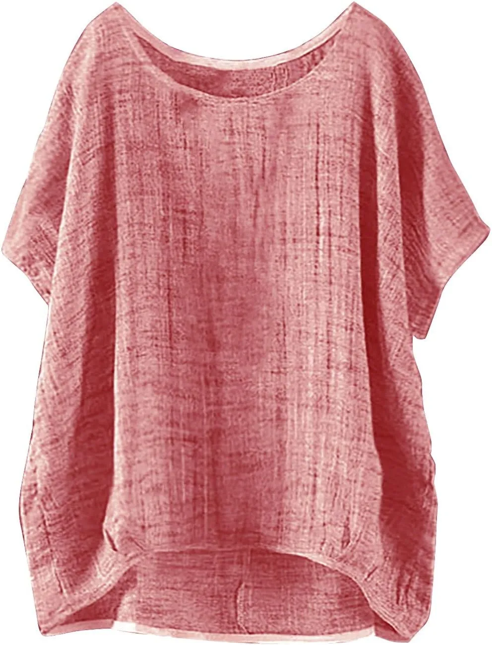 Linen Shirts for Women 2025 Summer Oversized Short Sleeve Tops Casual Loose Resort Wear Beach Vacation Blouses