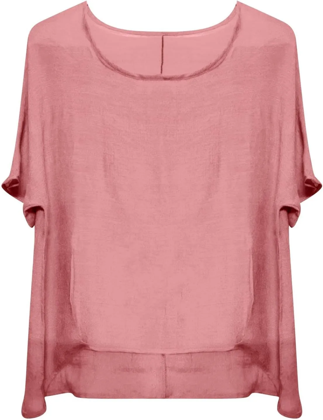 Linen Shirts for Women 2025 Summer Oversized Short Sleeve Tops Casual Loose Resort Wear Beach Vacation Blouses