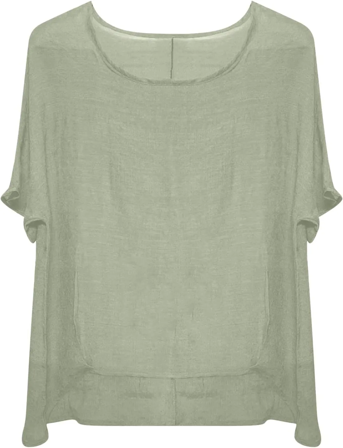 Linen Shirts for Women 2025 Summer Oversized Short Sleeve Tops Casual Loose Resort Wear Beach Vacation Blouses