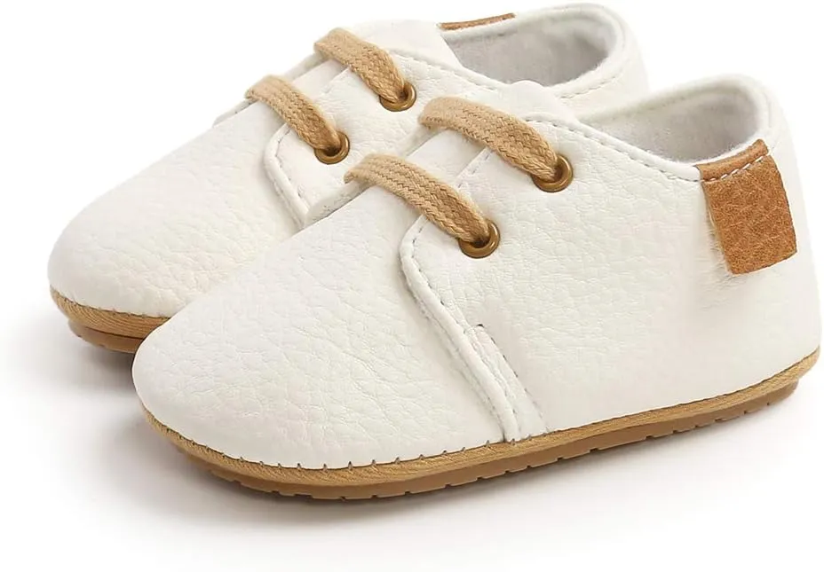 Meckior Baby Booties Newborn Infant Unisex Baby Girls Boys Velvet Rubber Anit-Slip Sole Shoes Toddler Fleece Cozy Winter Warm Prewalker Boots