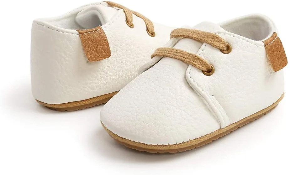 Meckior Baby Booties Newborn Infant Unisex Baby Girls Boys Velvet Rubber Anit-Slip Sole Shoes Toddler Fleece Cozy Winter Warm Prewalker Boots
