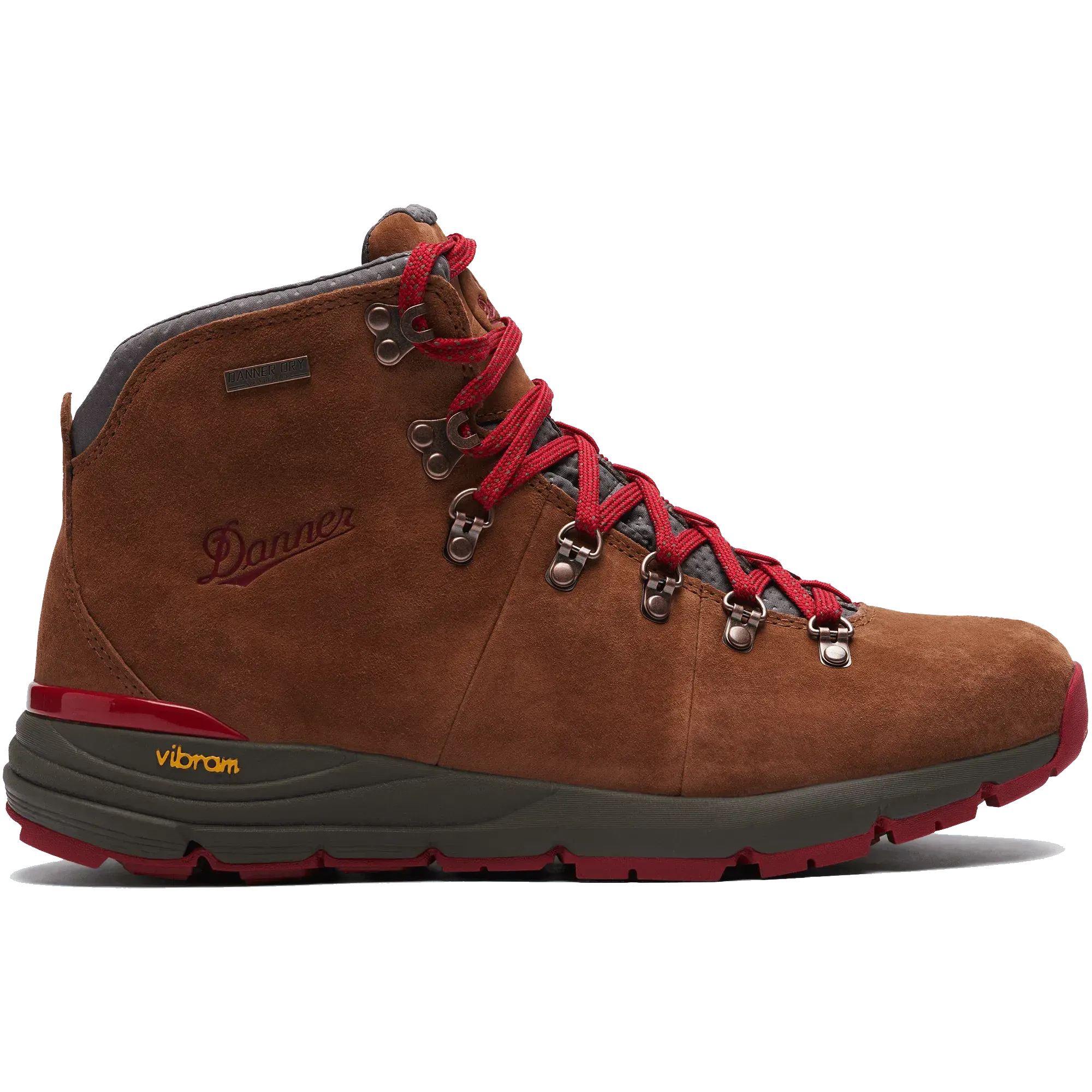 Mountain 600 Waterproof Boot - Brown / Red