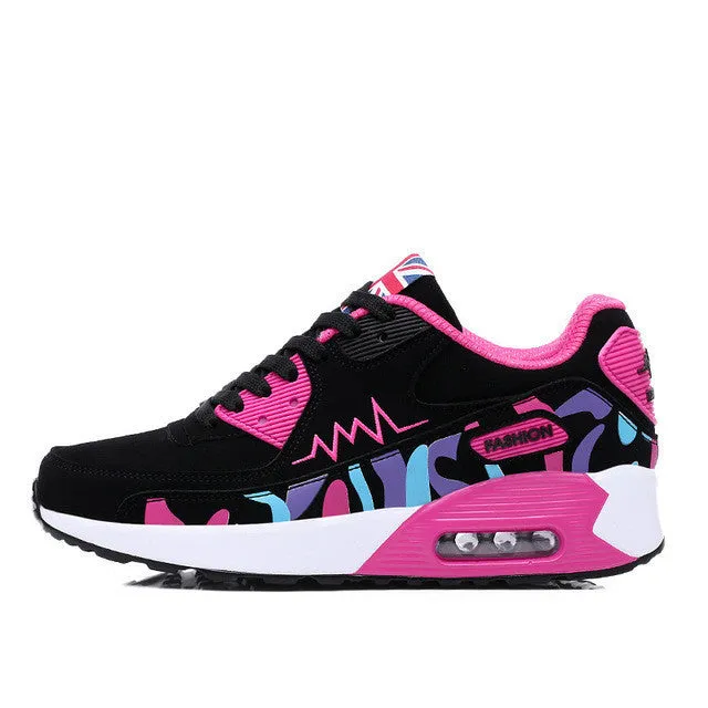 New Arrival Women Running Shoes Height Increasing Women Sports Shoes