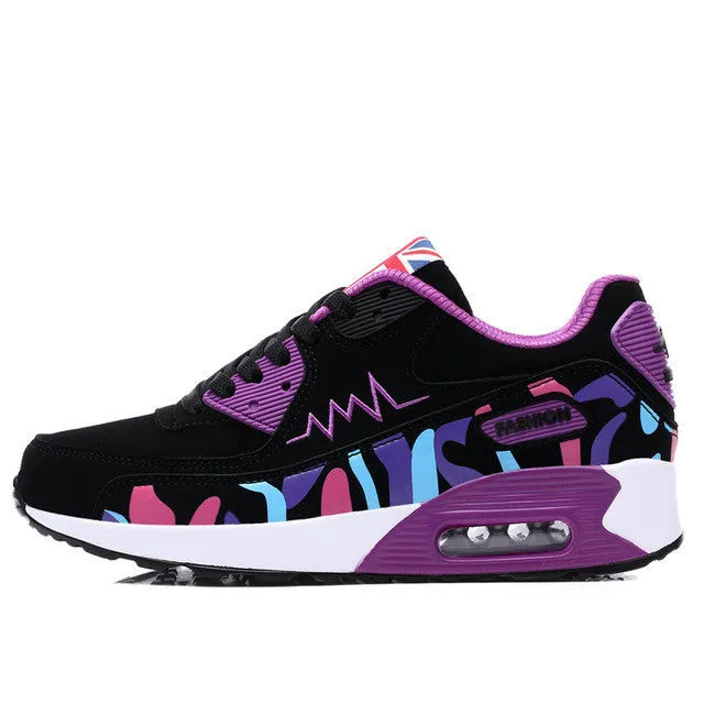 New Arrival Women Running Shoes Height Increasing Women Sports Shoes