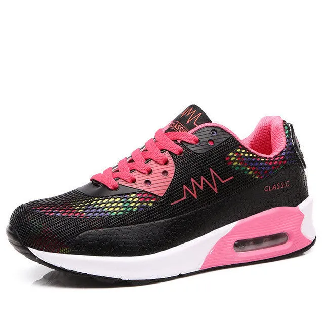 New Arrival Women Running Shoes Height Increasing Women Sports Shoes