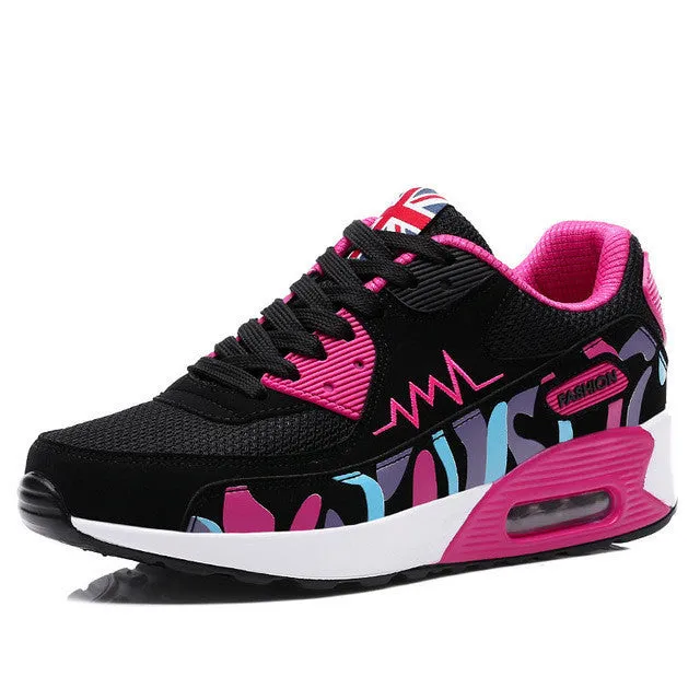 New Arrival Women Running Shoes Height Increasing Women Sports Shoes