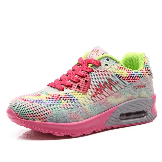 New Arrival Women Running Shoes Height Increasing Women Sports Shoes