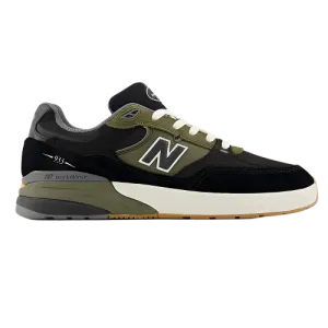 New Balance Shoes Numeric 933 Andrew Reynolds Black Dark Olive
