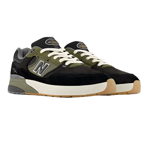 New Balance Shoes Numeric 933 Andrew Reynolds Black Dark Olive