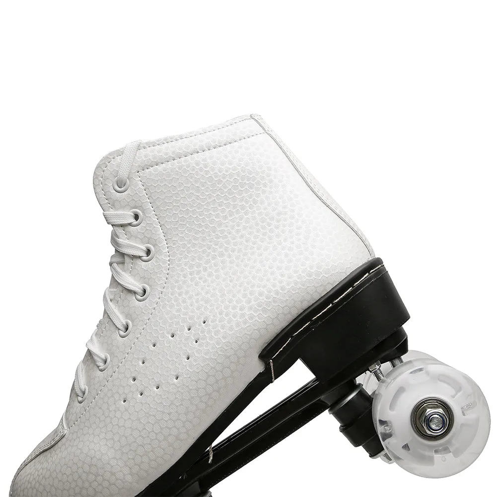 Outdoor Quad Skates Adult Youth Artistic Roller Skate Boots for Dance Training Competition