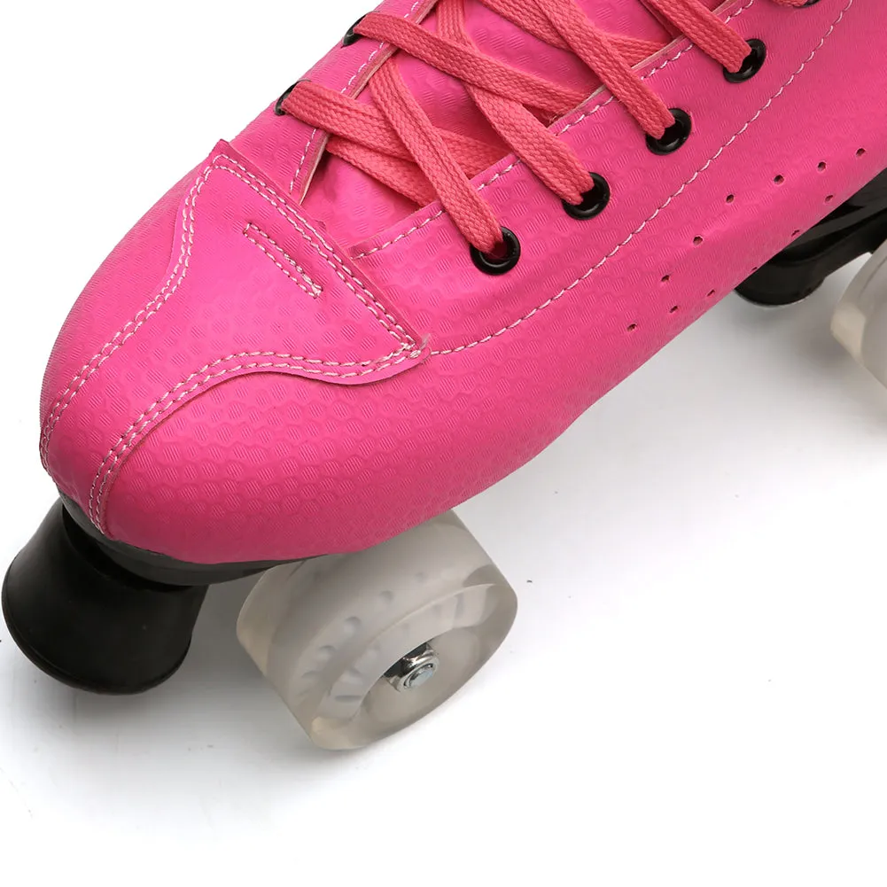Outdoor Quad Skates Adult Youth Artistic Roller Skate Boots for Dance Training Competition