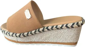 Platform Sandals for Women 2025 Casual Sandals Slip on Wedge Summer Comfortable Platform Espadrilles Open Toe Shoes