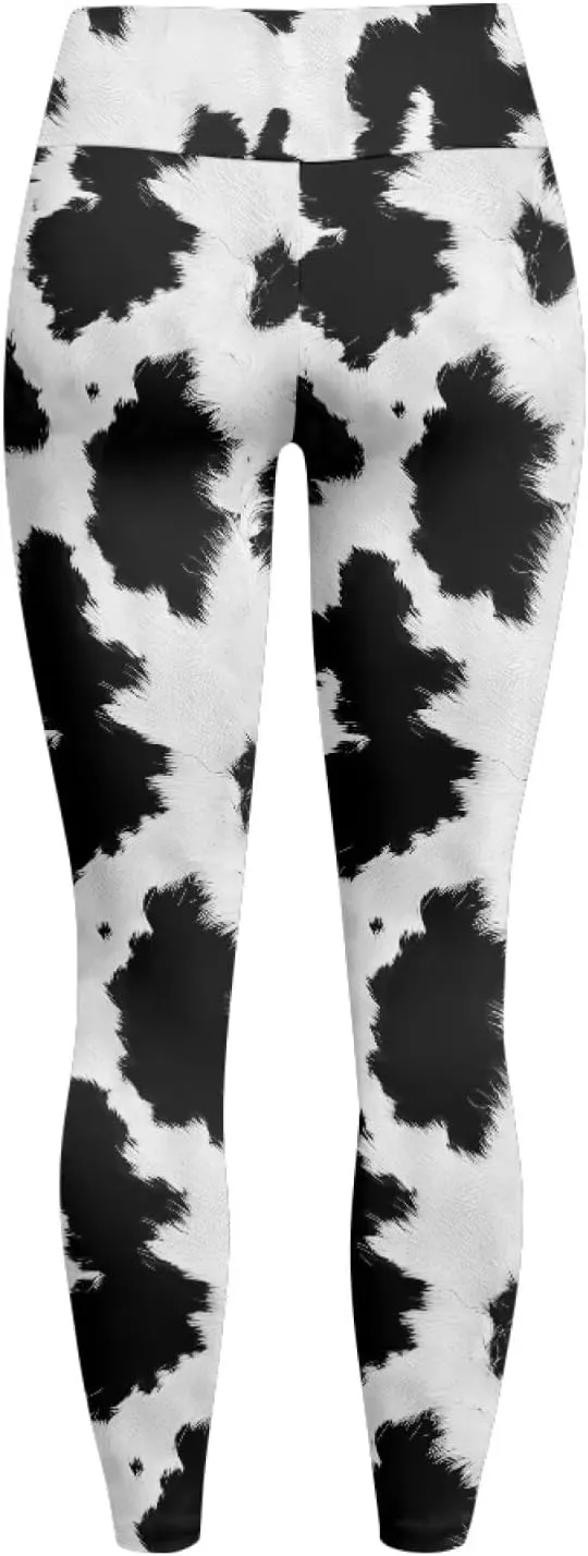 POLERO Womens Leggings Cute Yoga Pants with Pockets Tummy Control Casual High Waist Leggings XS-3XL