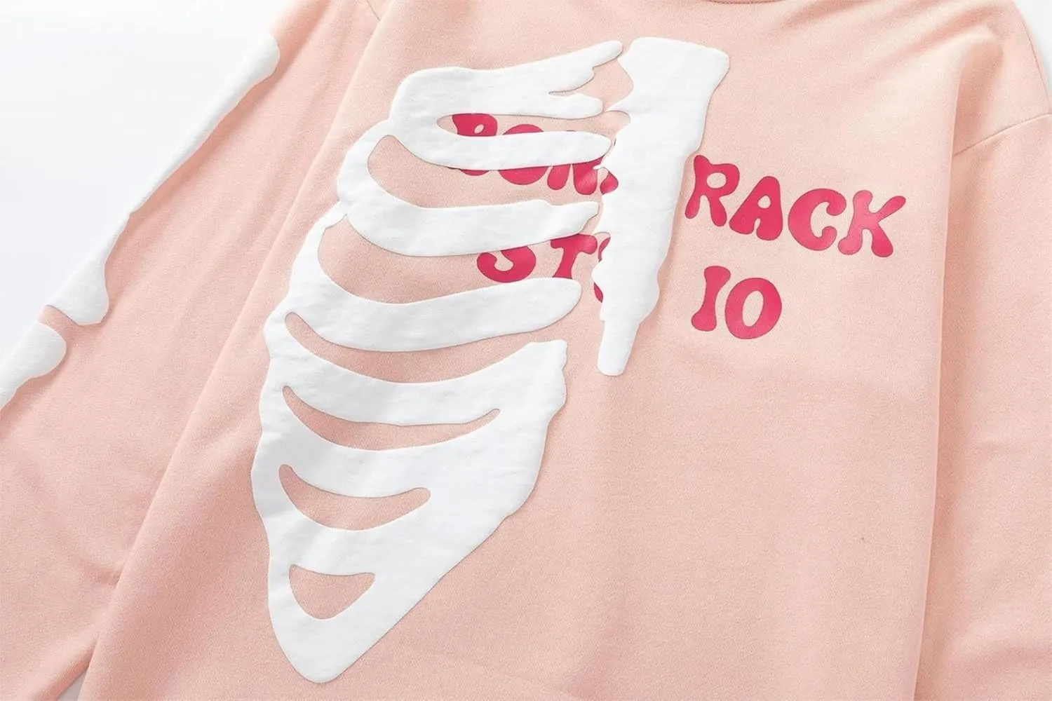 Skeleton Y2K Grunge Goth Oversized Streetwear Pullover Hoodie Unisex
