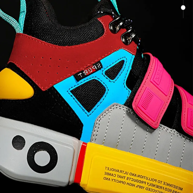 Sneakerhill 'Blaze Chromatic' Sneakers Colorful High top Sneakers