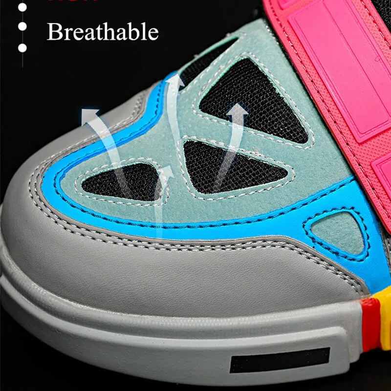 Sneakerhill 'Blaze Chromatic' Sneakers Colorful High top Sneakers