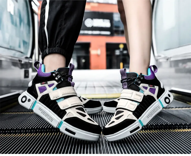 Sneakerhill 'Blaze Chromatic' Sneakers Colorful High top Sneakers