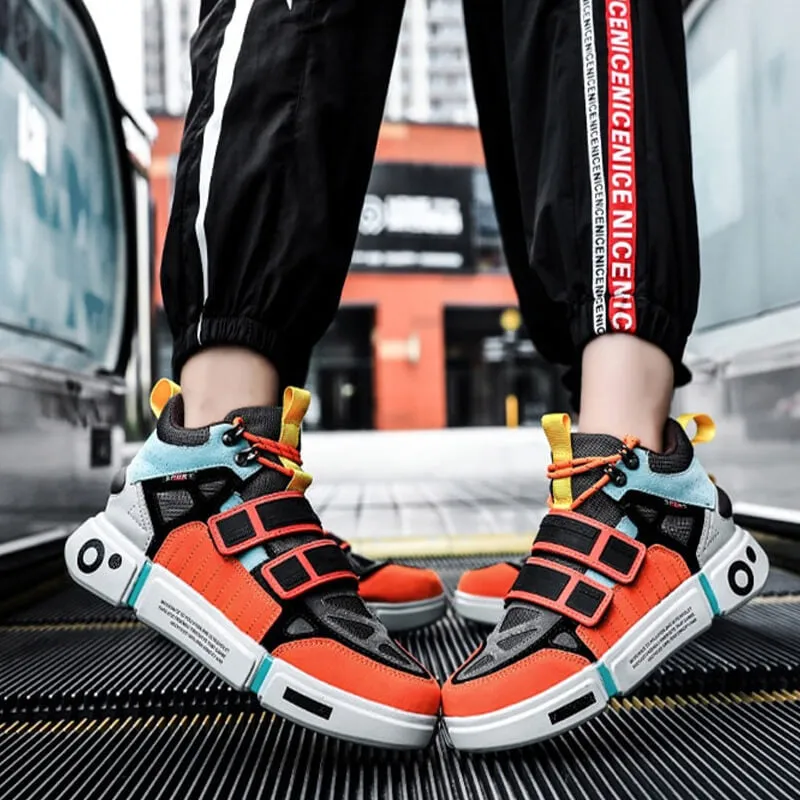 Sneakerhill 'Blaze Chromatic' Sneakers Colorful High top Sneakers