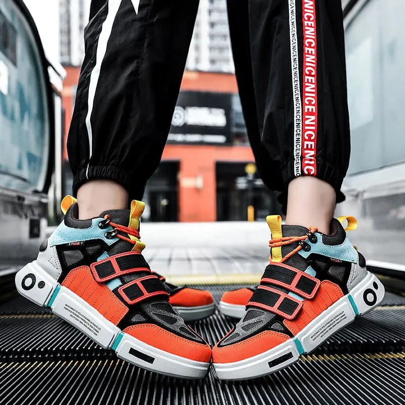Sneakerhill 'Blaze Chromatic' Sneakers Colorful High top Sneakers