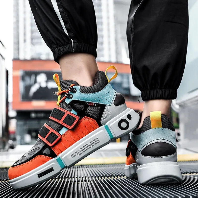 Sneakerhill 'Blaze Chromatic' Sneakers Colorful High top Sneakers
